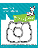 Lawn Fawn how you bean? strawberries add-on die