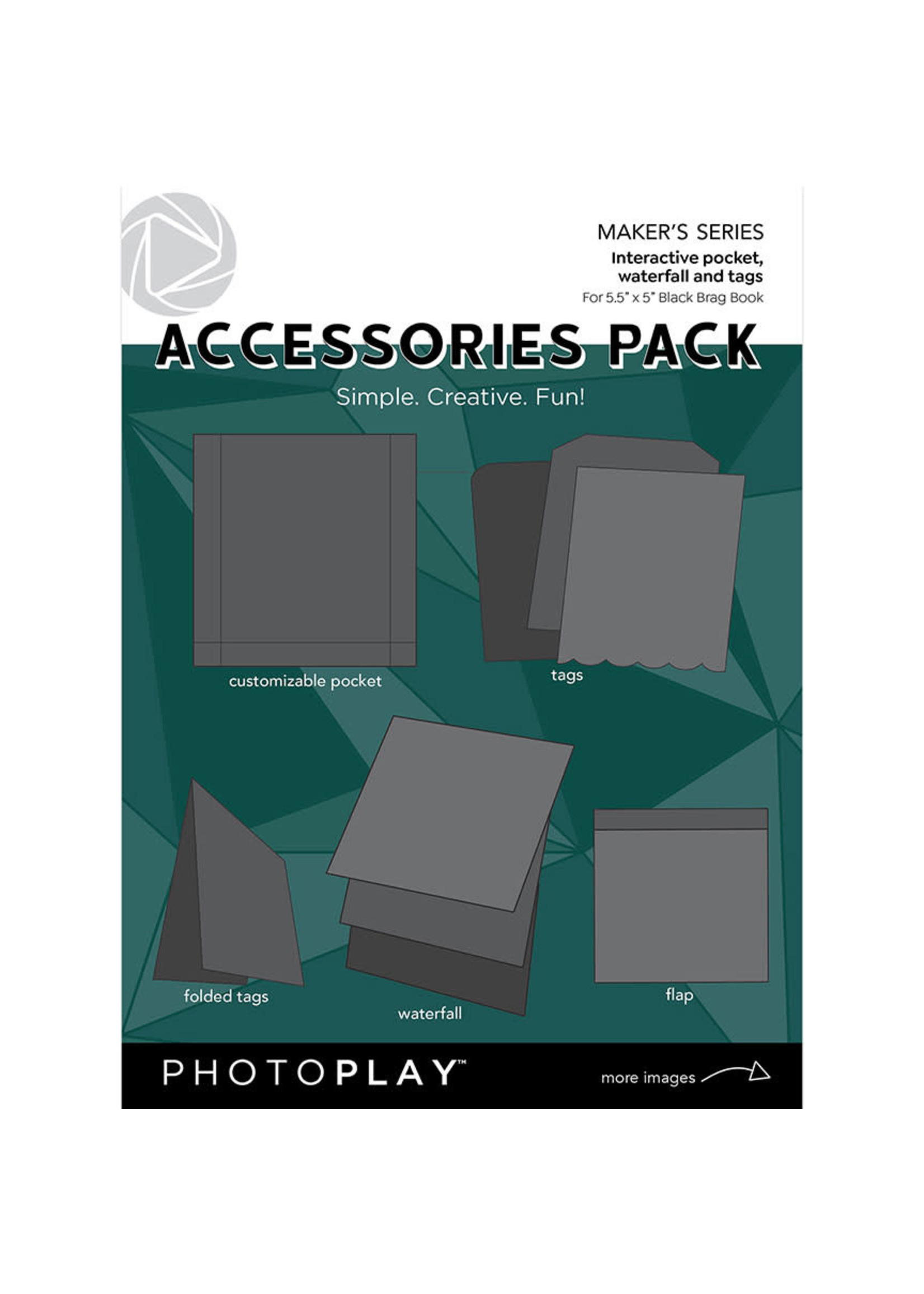 Photoplay Maker Series Brag Book: Accessory Pack Black