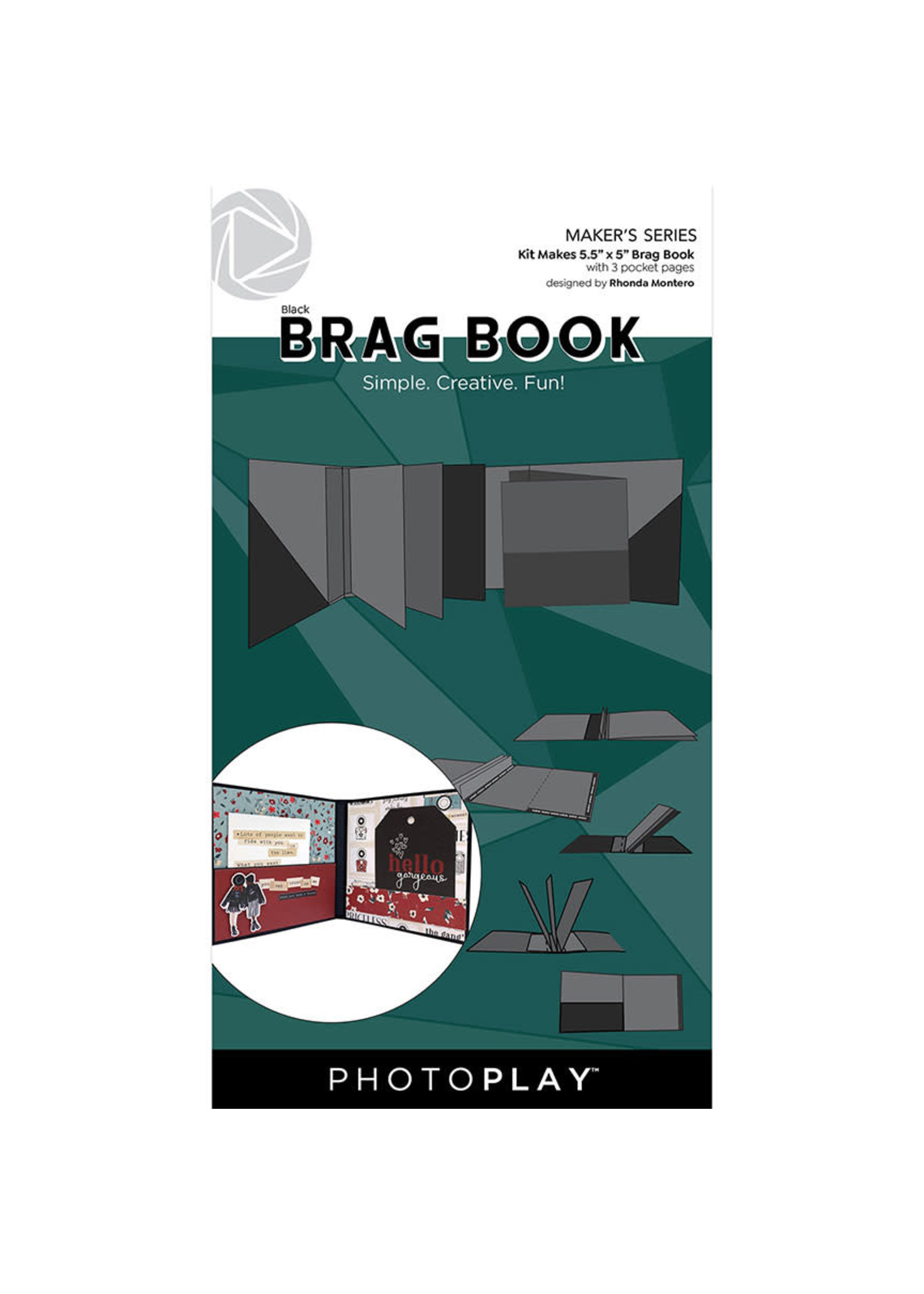 Photoplay Maker Series Brag Book: Black