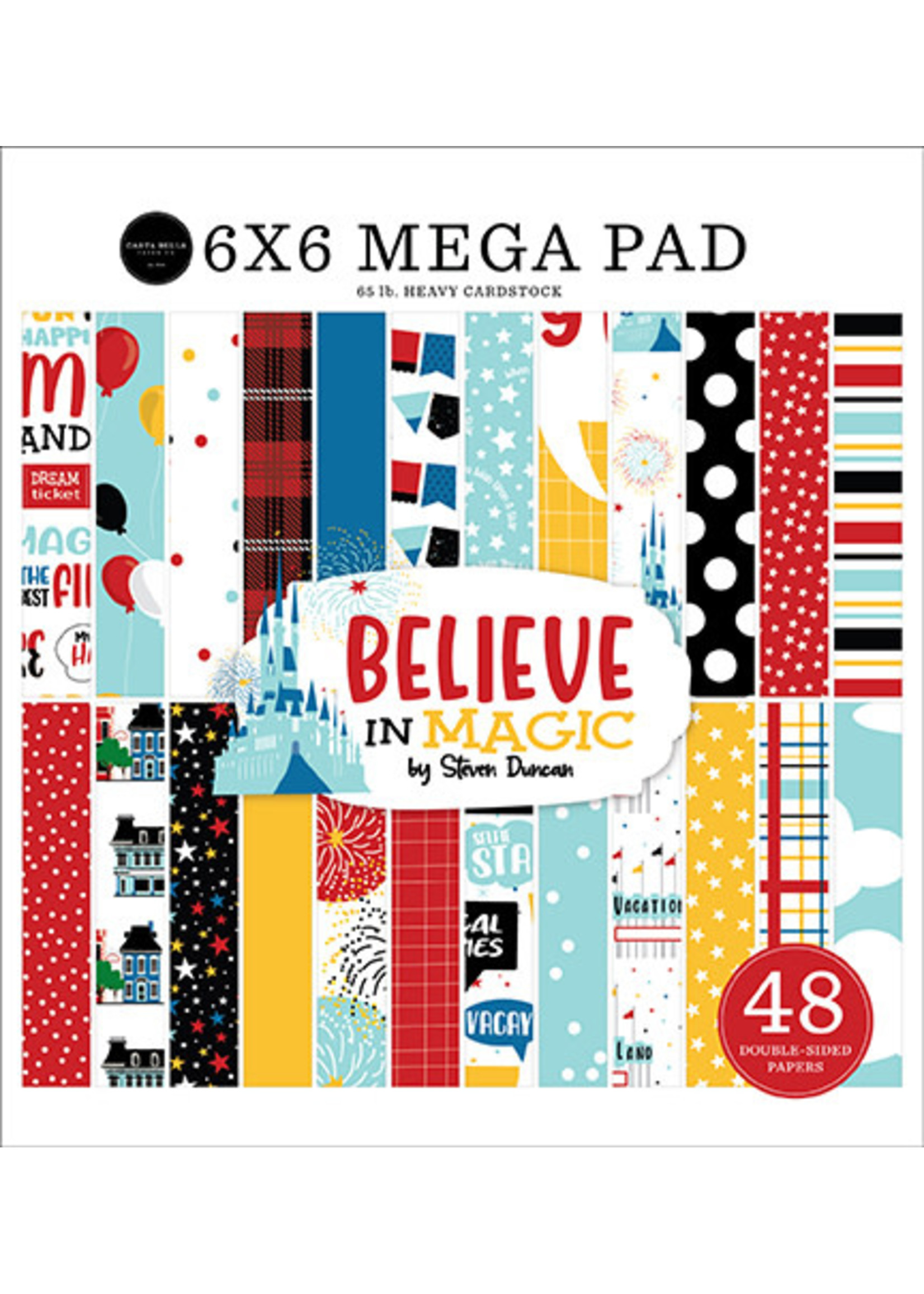 Carta Bella Believe In Magic:  Cardmakers 6X6 Mega Pad