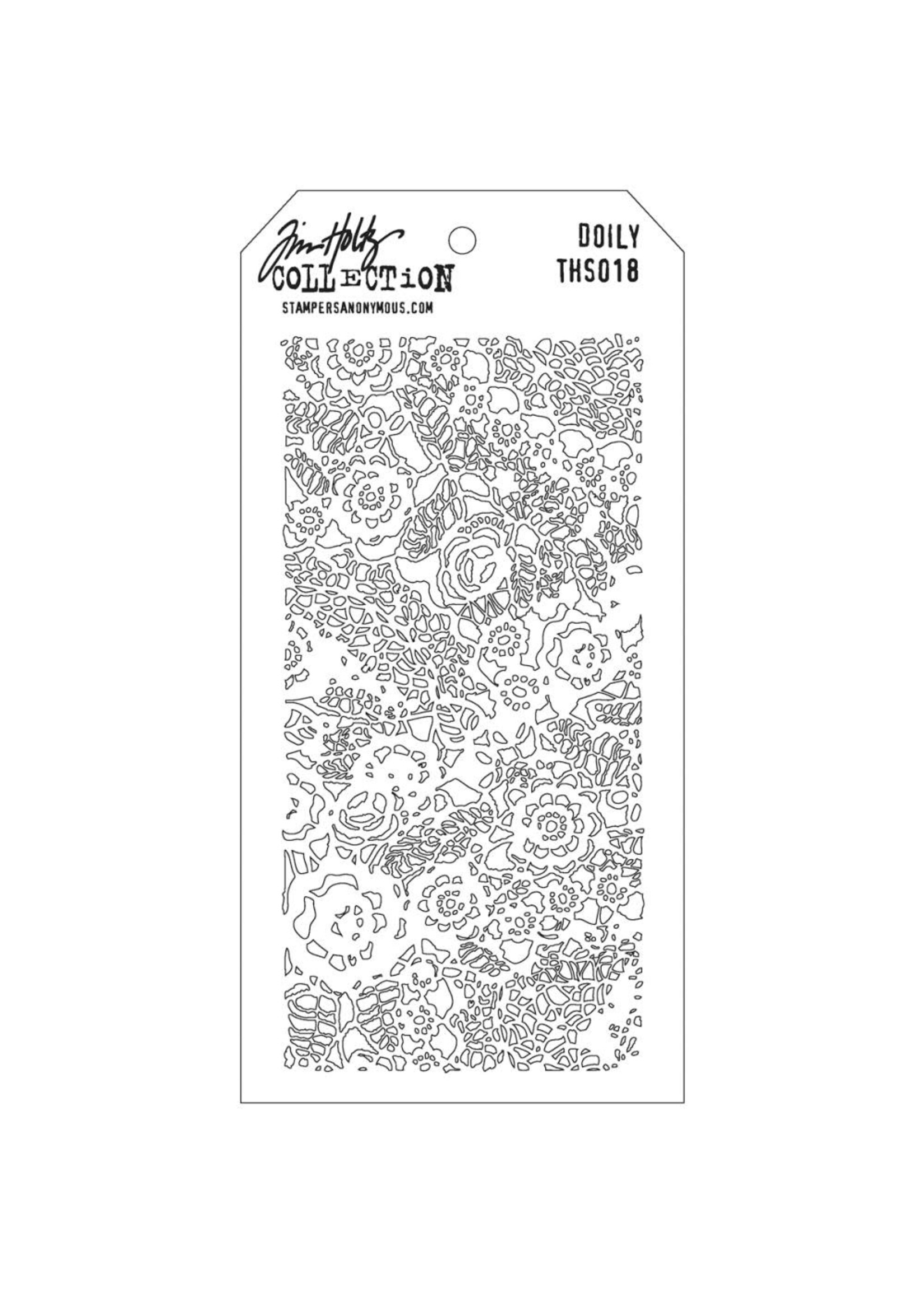 stampers anonymous Doily Layered Stencil