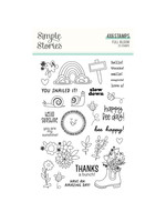 Simple Stories Full Bloom - Stamps
