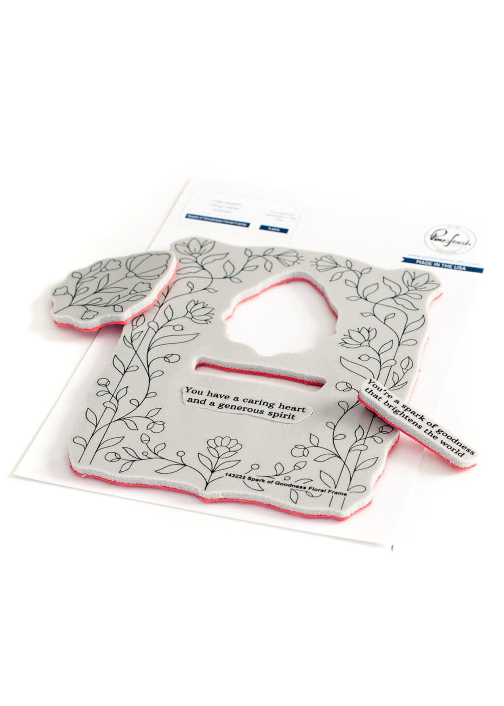 PinkFresh Studios Spark of Goodness cling stamp