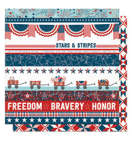 Photoplay Stars & Stripes Paper: Honor