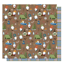 Photoplay T&N Camping With My Gnomies Paper: Happy Camper