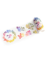 PinkFresh Studios Rainbow Floral Washi