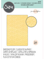 Sizzix Flower Power Multi-Level Textured Impressions® Embossing Folder