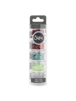 Sizzix Making Essential: Sequins & Beads, Muted, 5g per Pot, 5PK