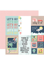 Echo Park Away We Go Paper: Multi Journaling Cards