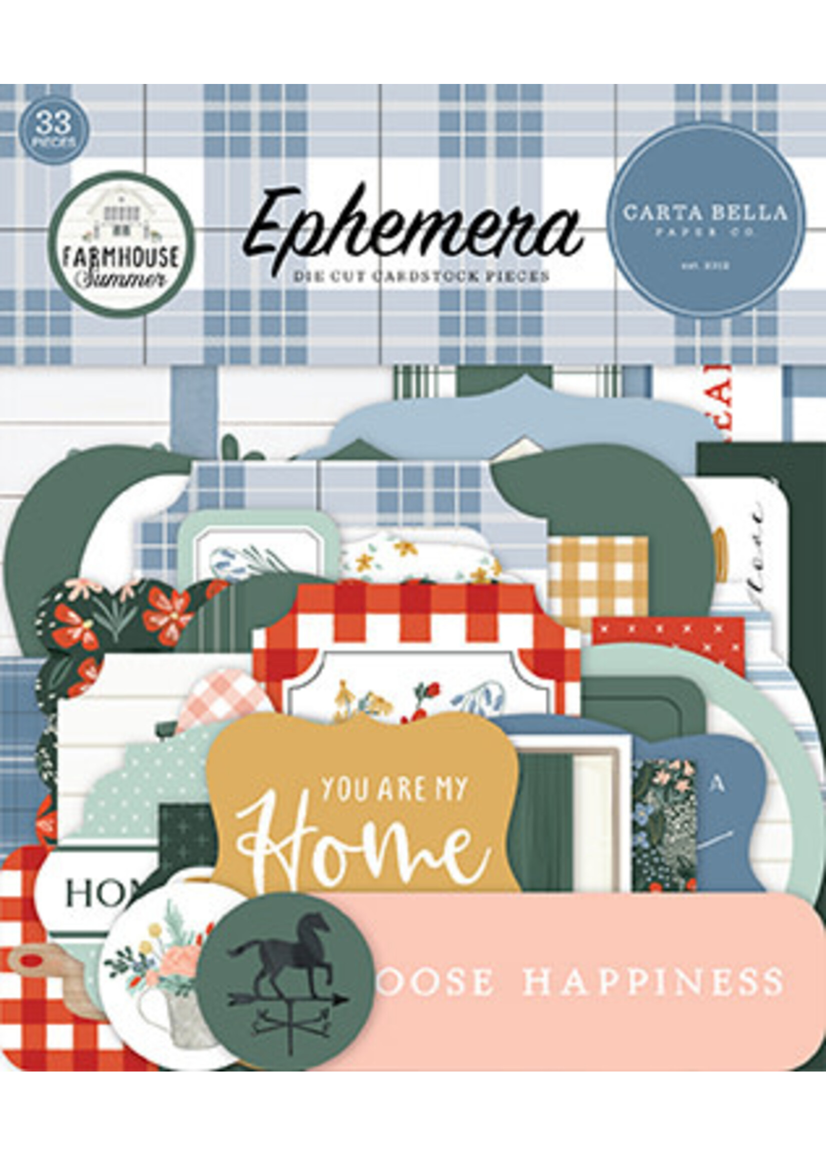 Carta Bella Summer Farmhouse: Ephemera