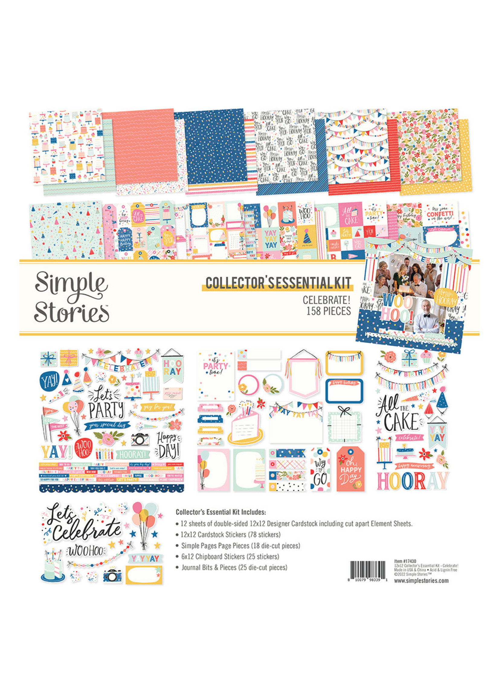 Simple Stories Celebrate! - Collector's Essential Kit