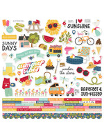 Simple Stories Summer Lovin' - Cardstock Sticker