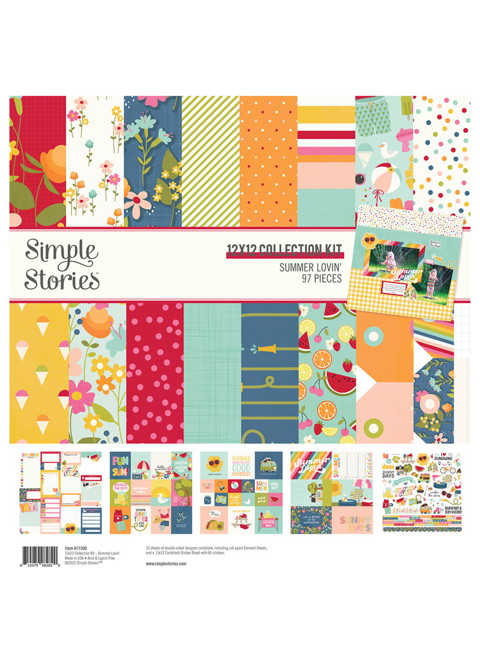 Simple Stories Summer Lovin' - Collection Kit