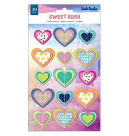 american crafts Sweet Rush Layered Stickers