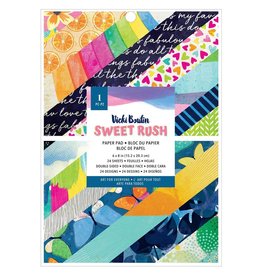 american crafts Sweet Rush Paper:6X8 Pad