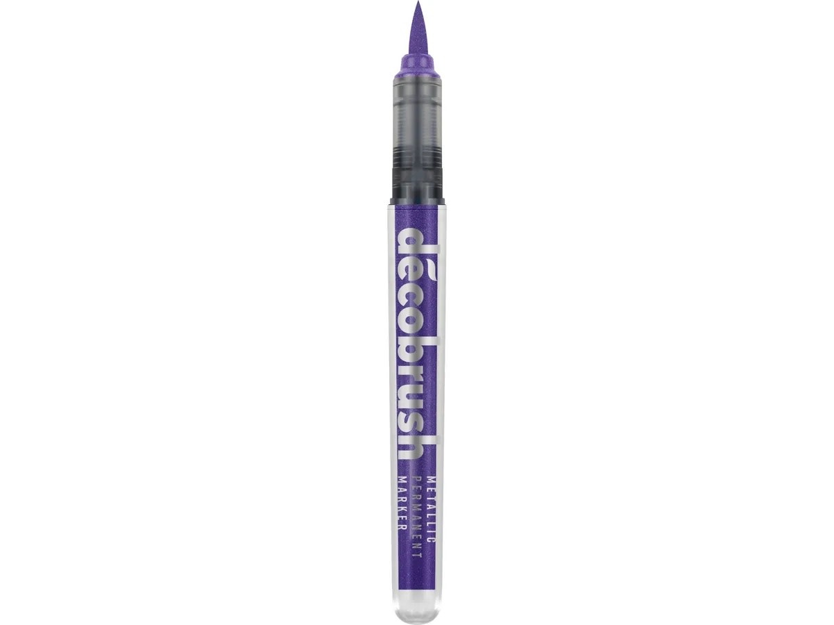 Karin DecoBrush Metallic Marker 8545 Violet