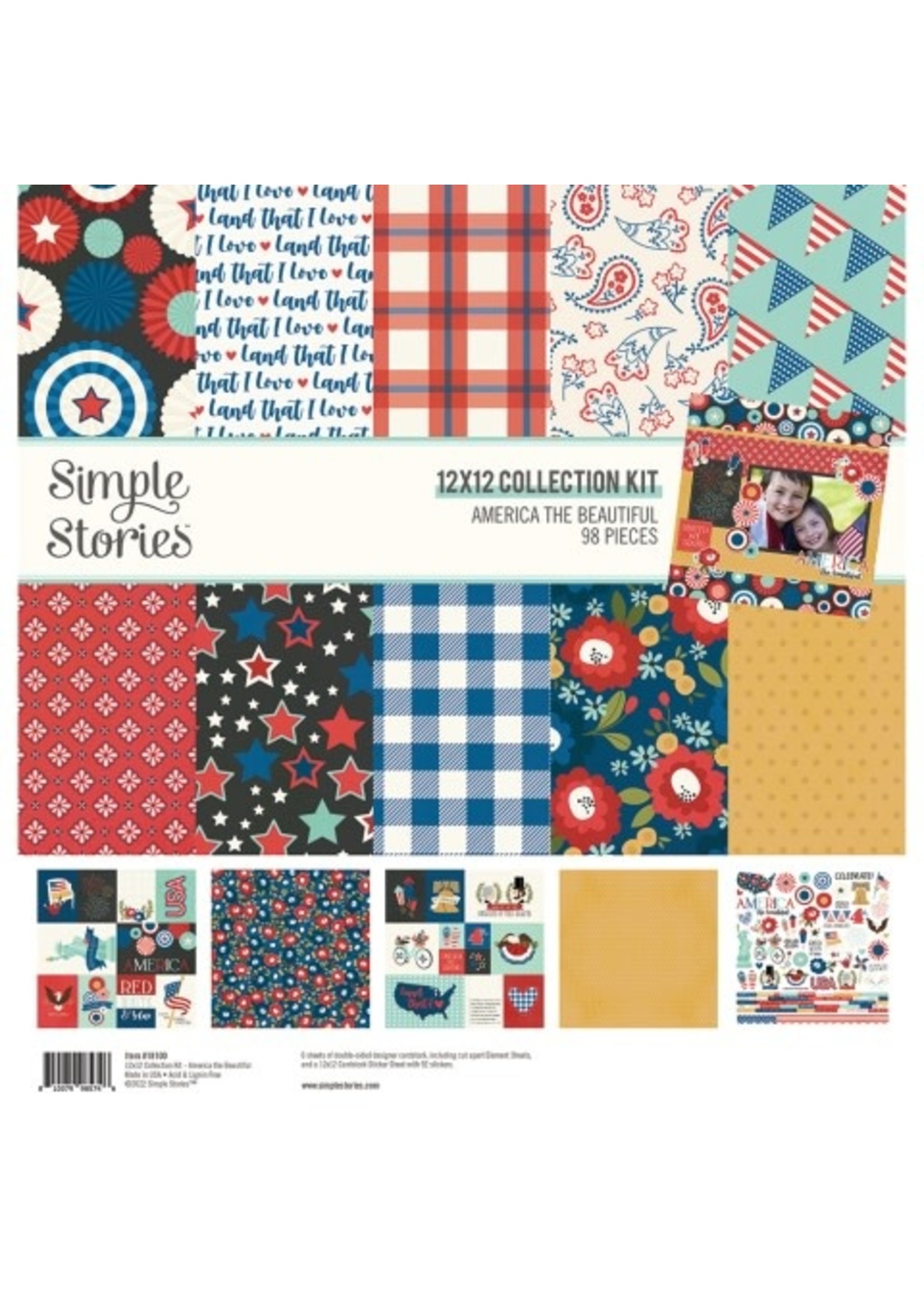 Simple Stories America the Beautiful - Collection Kit