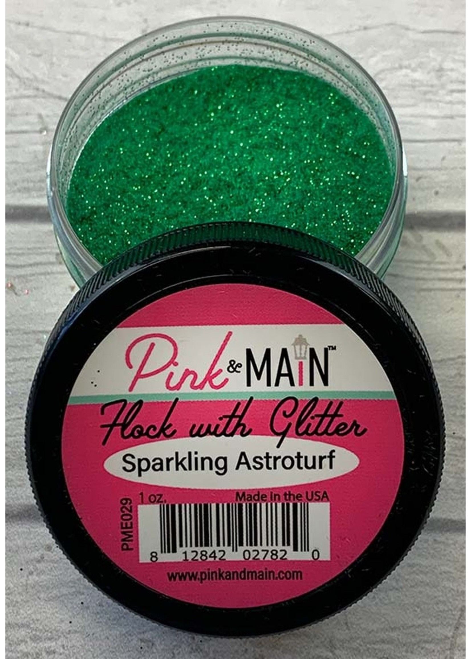 pink & main Flock: Sparkling Astroturf
