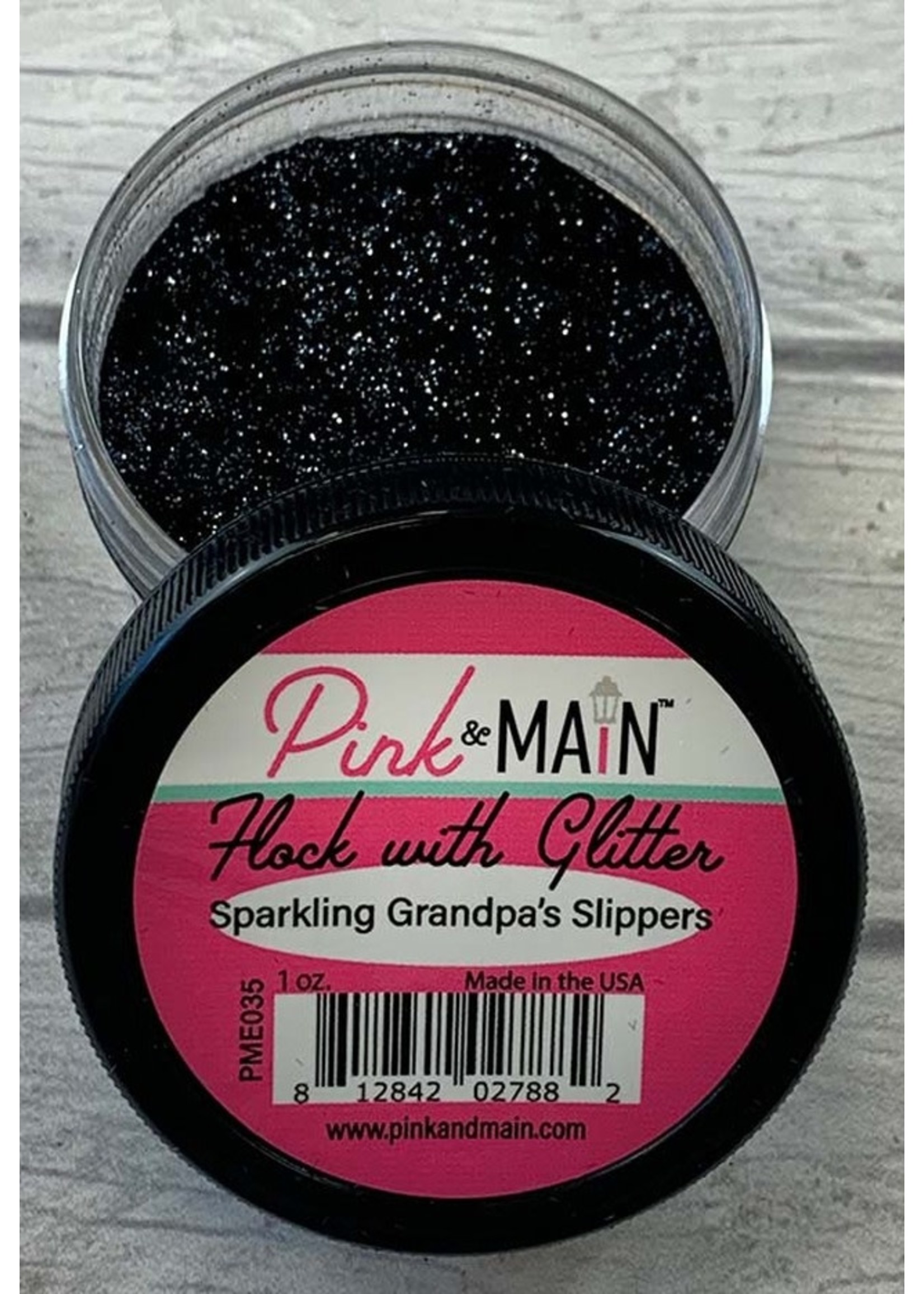 pink & main Flock: Sparkling Grandpa's Slippers