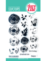 avery elle Ranunculus Stamp