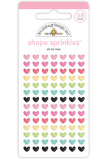 DOODLEBUG all my love shape sprinkles