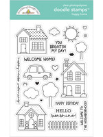 DOODLEBUG happy home doodle stamps