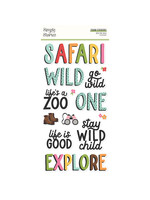 Simple Stories Into the Wild - Foam Stickers