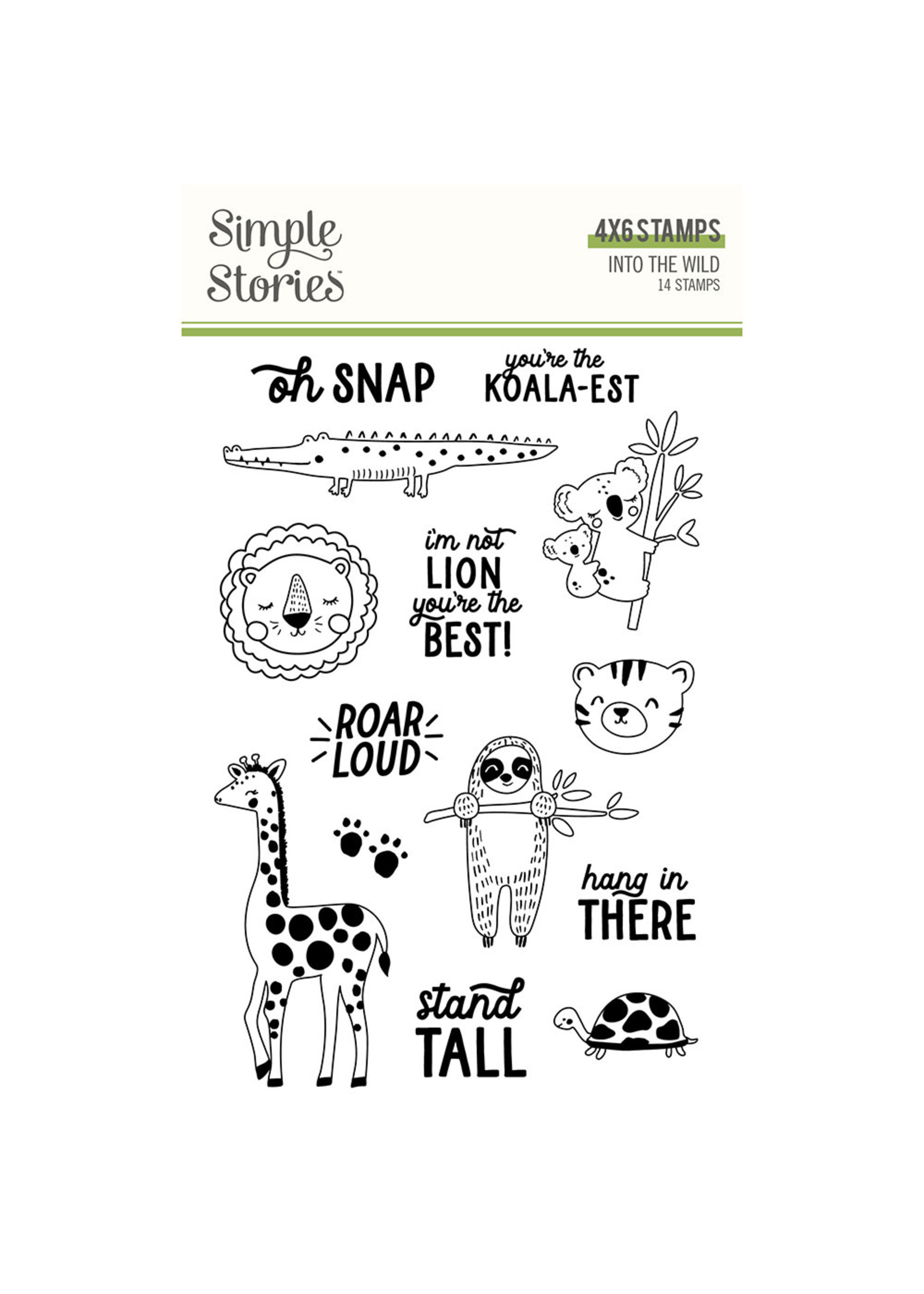 Simple Stories Into the Wild - Stamps