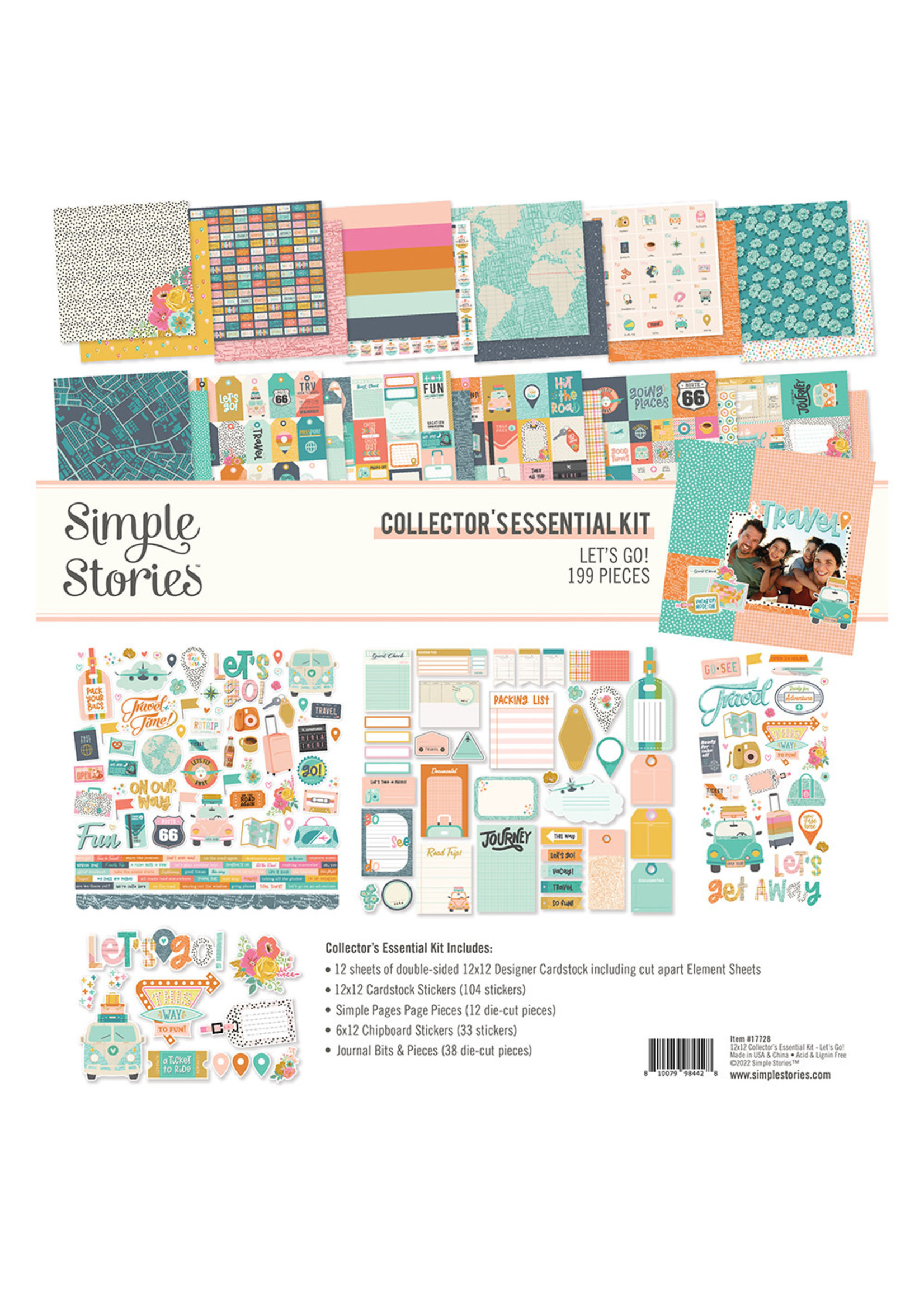 Simple Stories Let's Go! - Collector's Essential Kit
