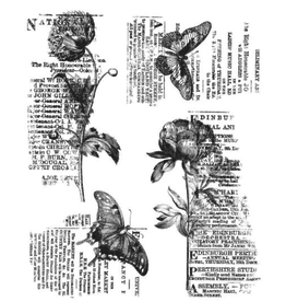 stampers anonymous Botanic Collage Stamp