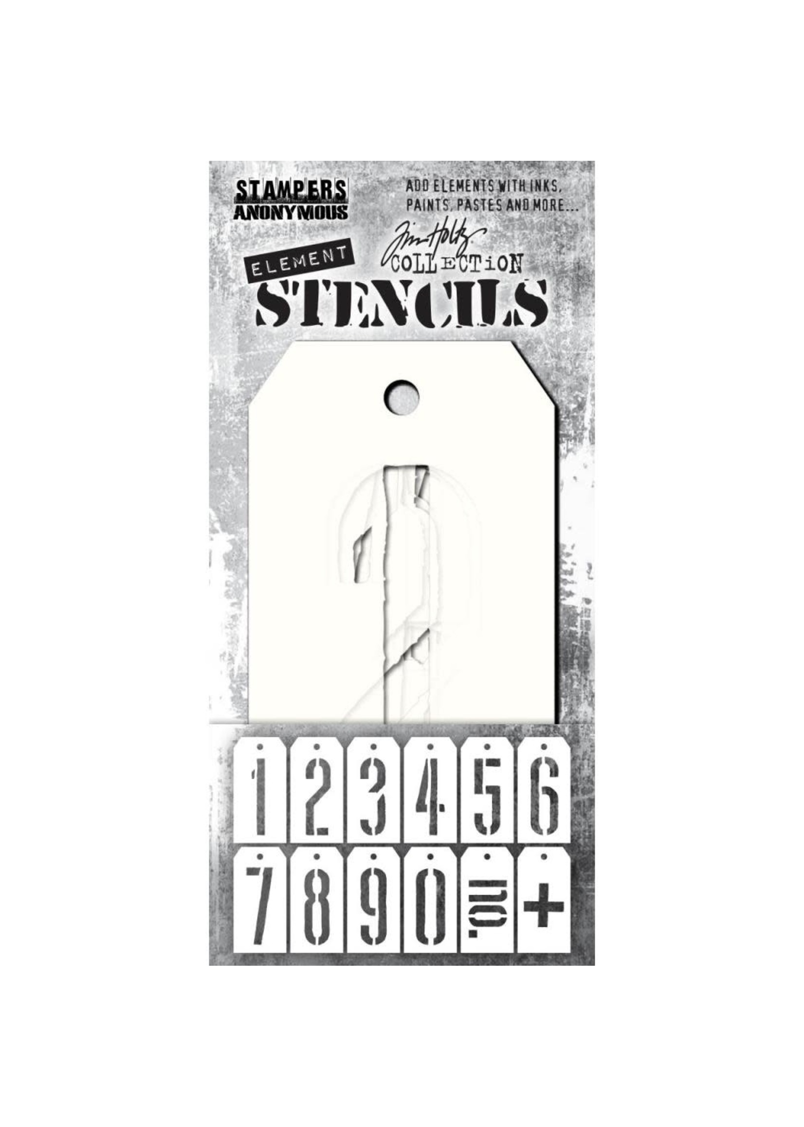 stampers anonymous Element Stencil: Mechanical