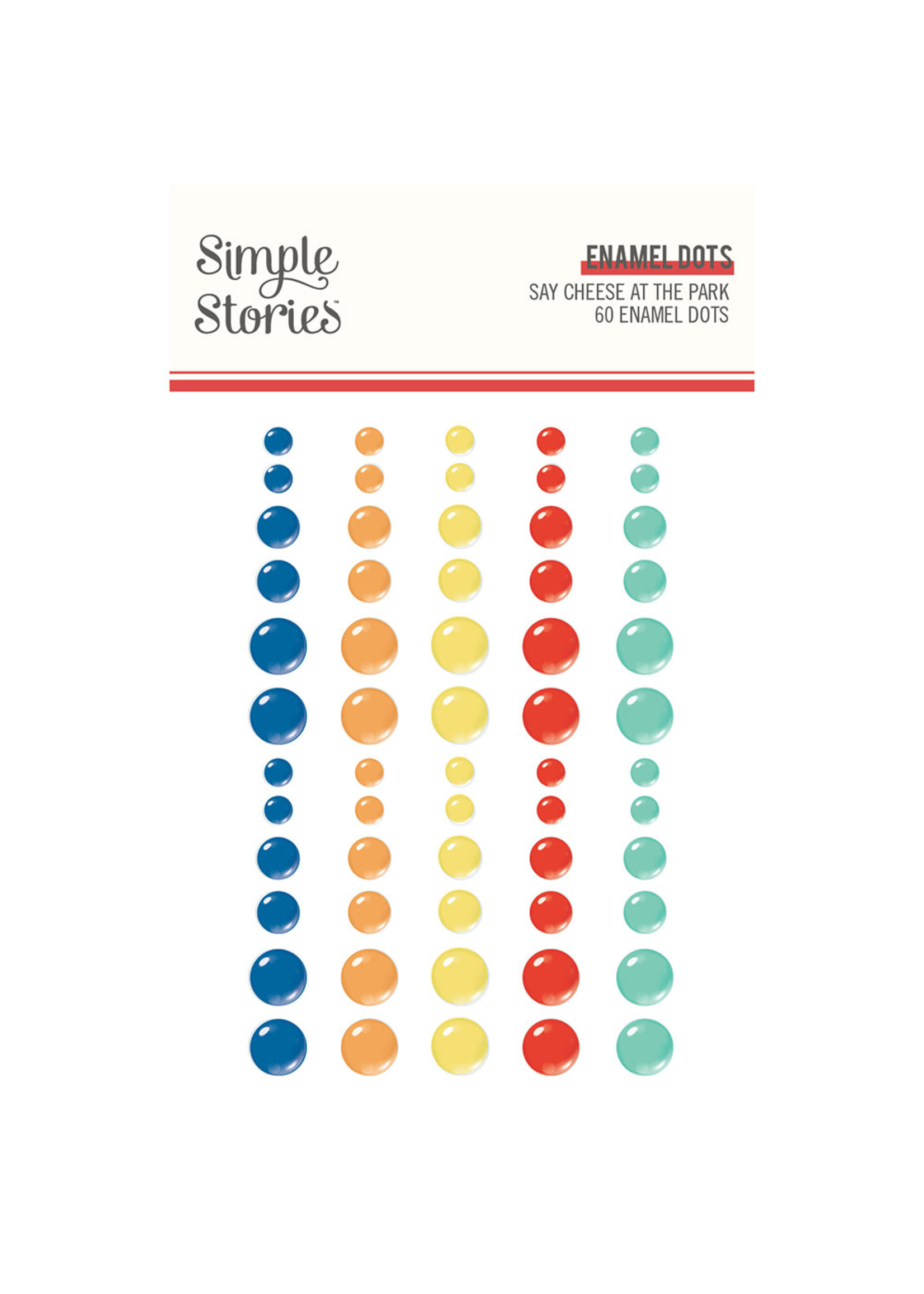 Simple Stories Say Cheese At the Park - Enamel Dots