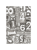 Sizzix Numbered 3D Texture Fades Embossing Folder