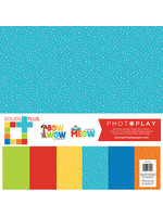 Photoplay Bow Wow & Meow Paper: Solids + Paper Pack