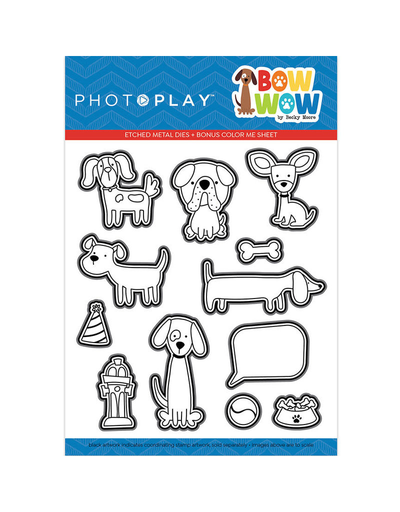 Photoplay Bow Wow: Etched Dies
