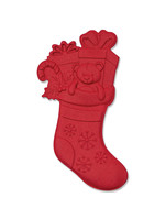 Sizzix Christmas Stocking 3-D Textured Impresslit ® Embossing Folder