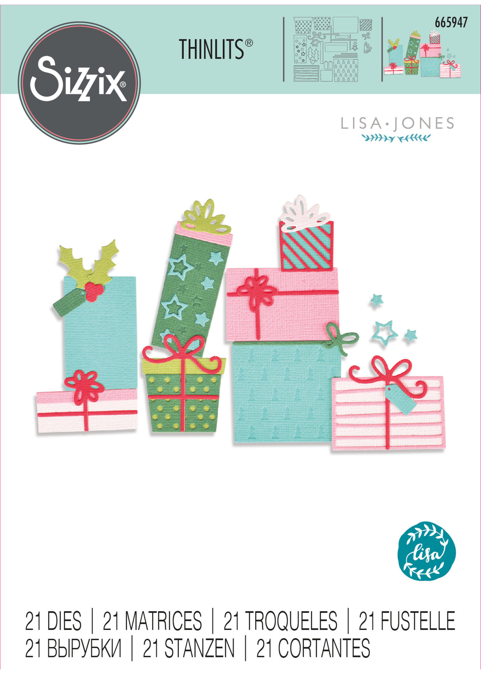 Sizzix Festive Gifts Thinlits Die