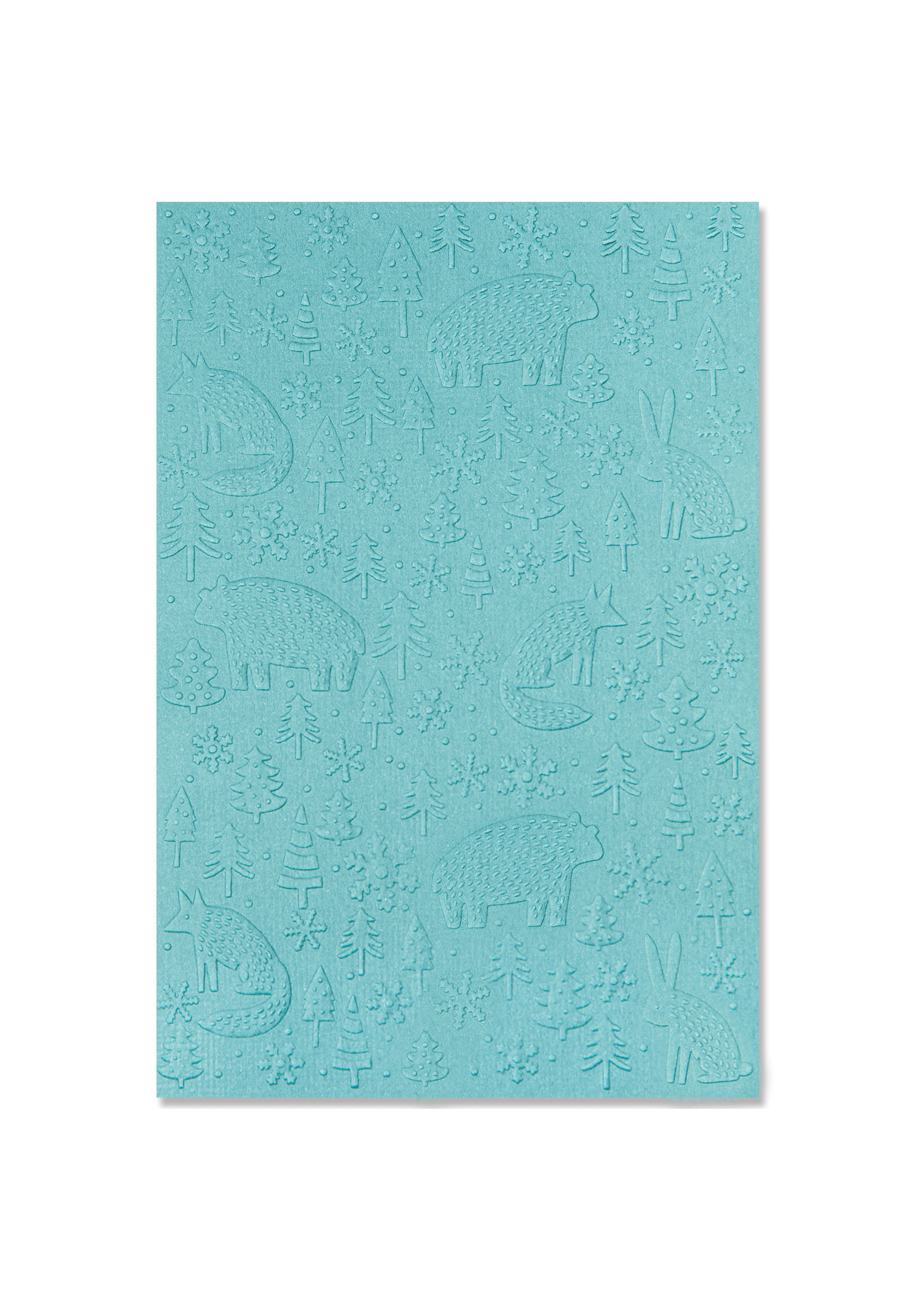 Sizzix Nordic Pattern Multi-Level Textured Impressions Embossing Folder