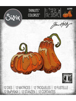 Sizzix Pumpkin Duo Colorize Thinlits Die