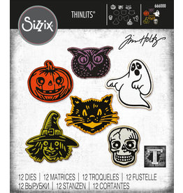 sizzix Retro Halloween Thinlits Die