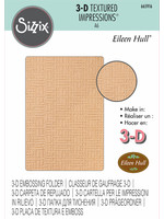 Sizzix Woven Leather 3-D Textured Impressions® Embossing Folder