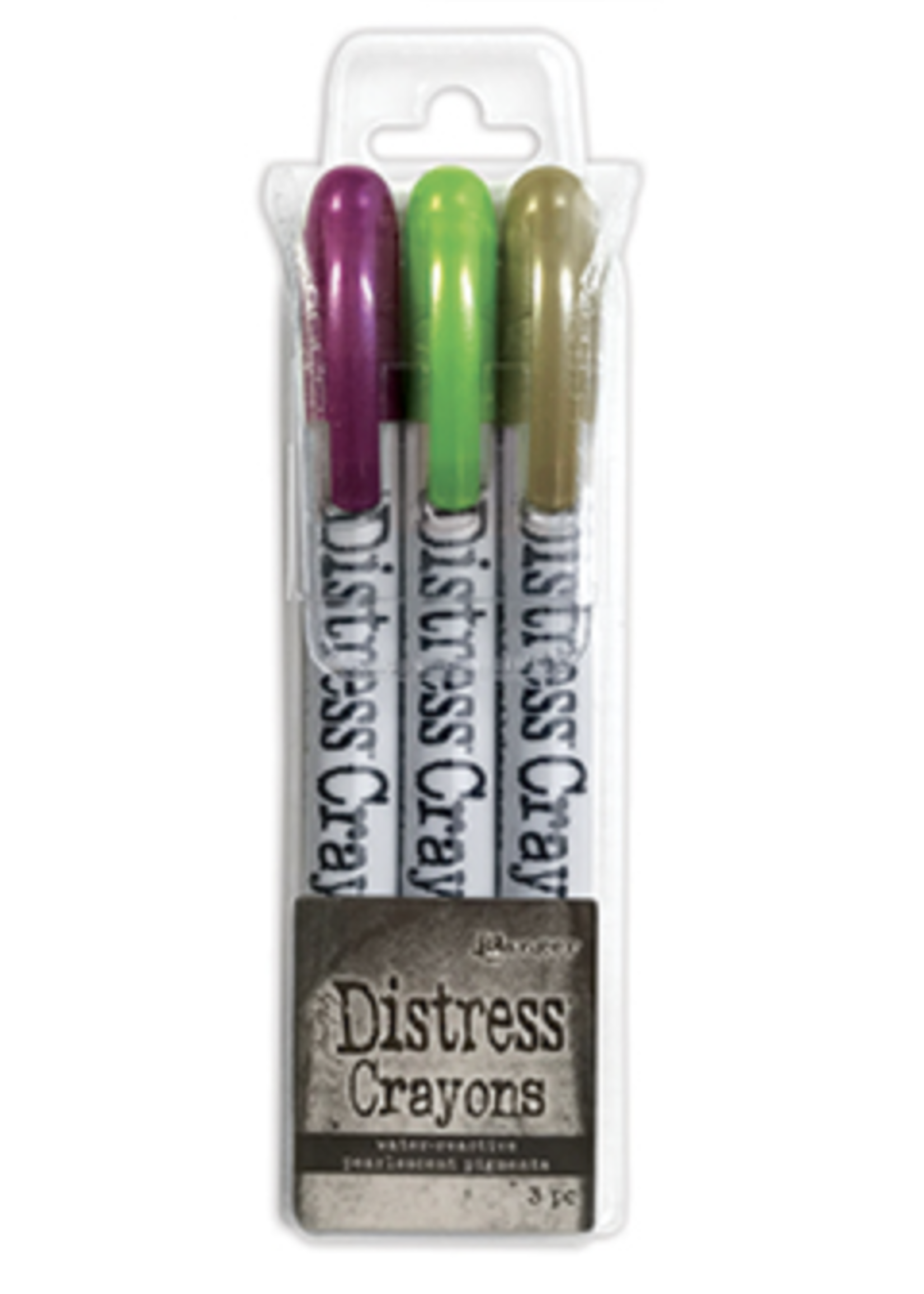 RANGER Distress Holiday Pearl Crayon Set #4 - Creative Escape