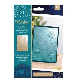 Crafter's Companion O Little Town Embossing Folder