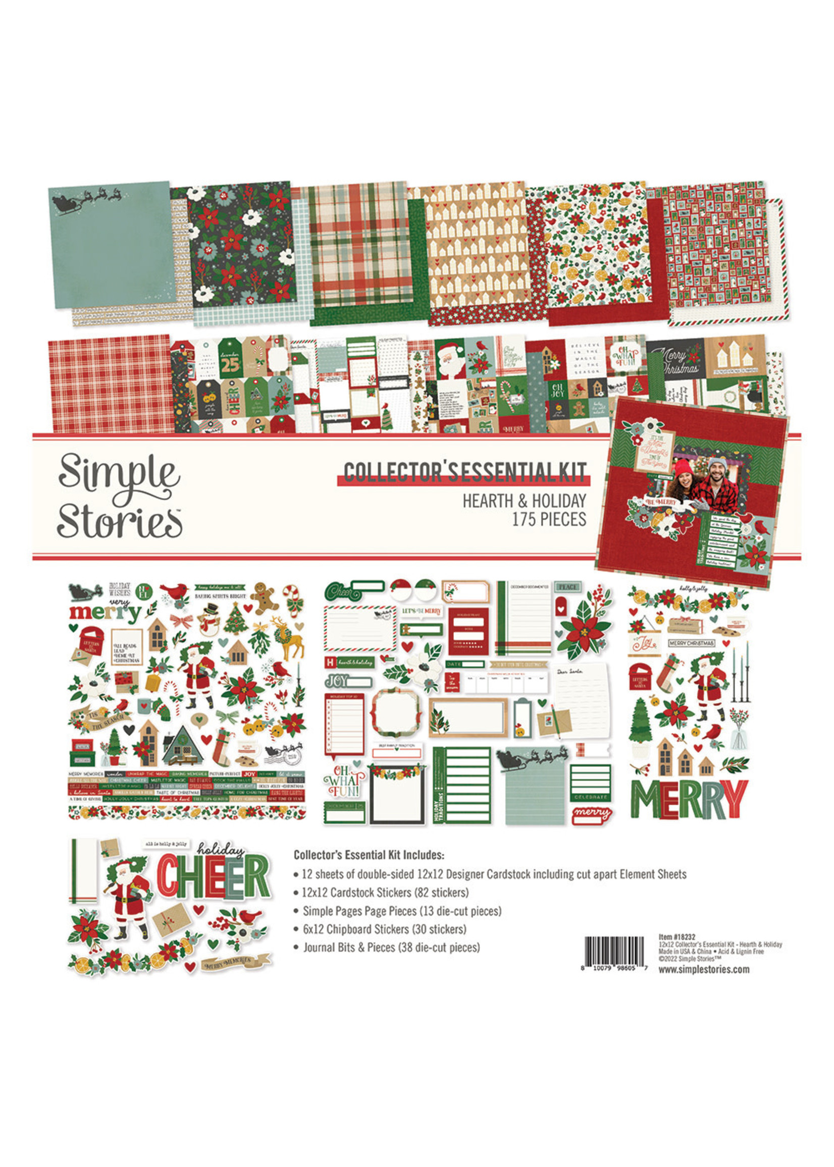 Simple Stories Hearth & Holiday - Collector's Essential Kit