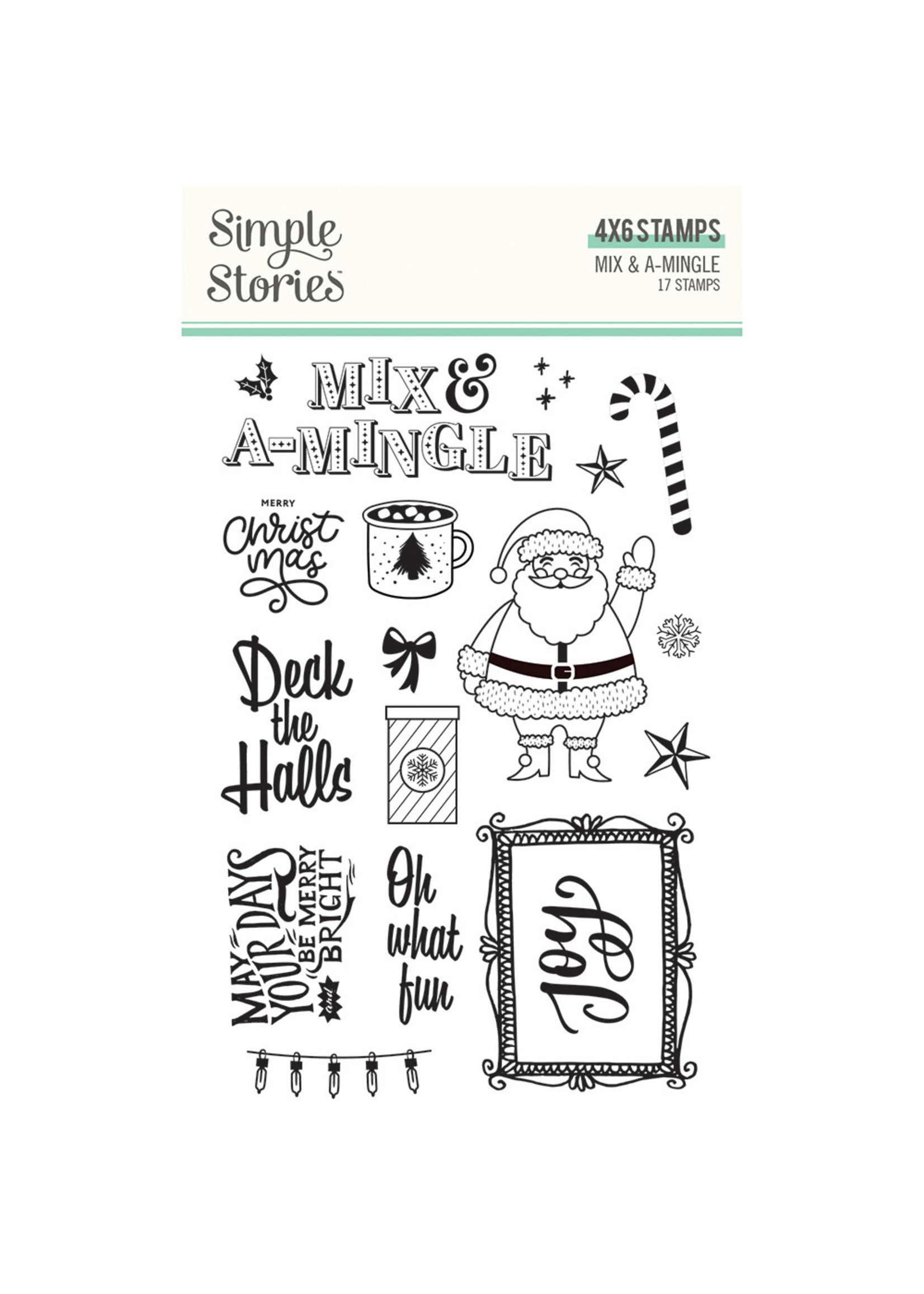 Simple Stories Mix & A-Mingle - Stamps