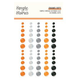 Simple Stories Simple Vintage October 31st - Enamel Dots