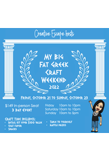 Creative Escape 2022 My Big Fat Greek Craft Weekend