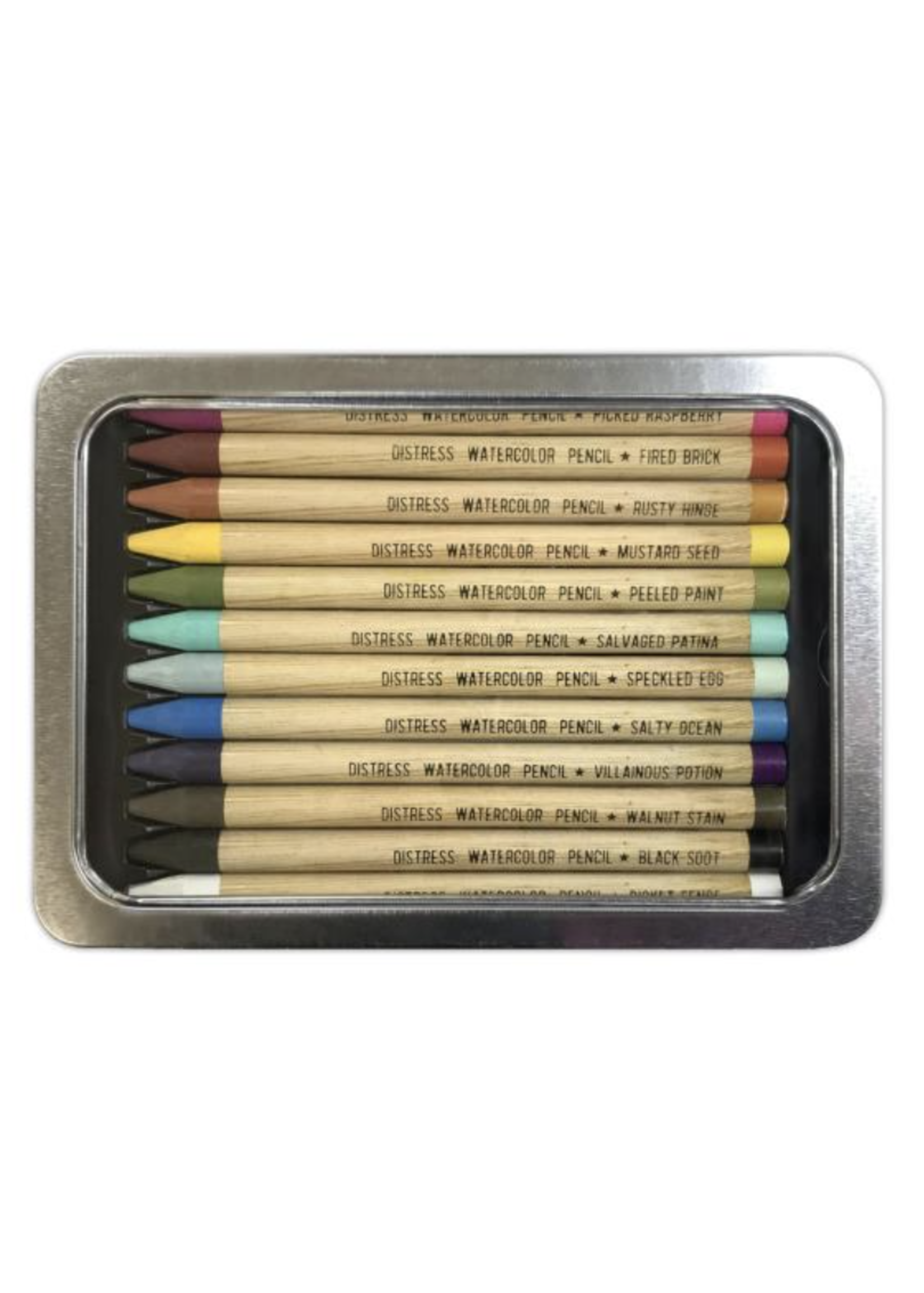 RANGER Distress Watercolor Pencils: Set 1 12/Pkg