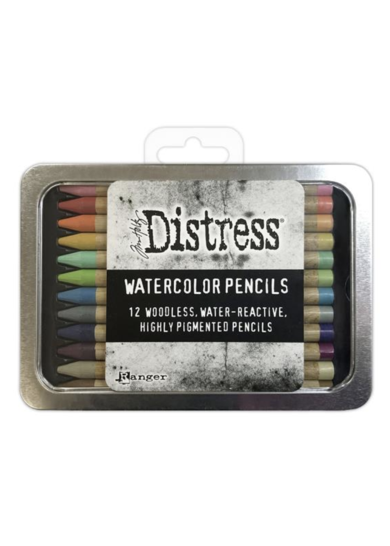 RANGER Distress Watercolor Pencils: Set 2 12/Pkg