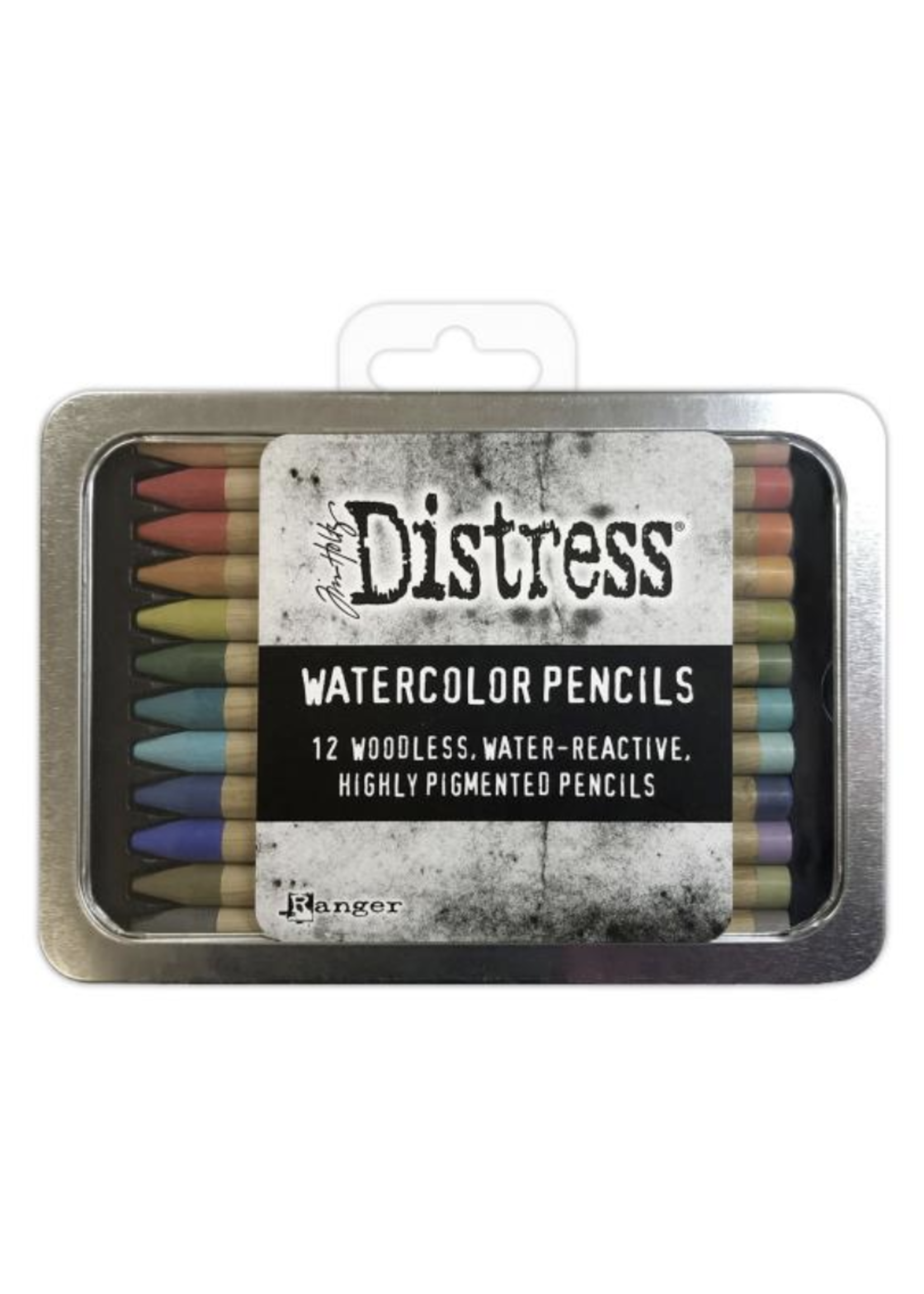 RANGER Distress Watercolor Pencils: Set 3 12/Pkg